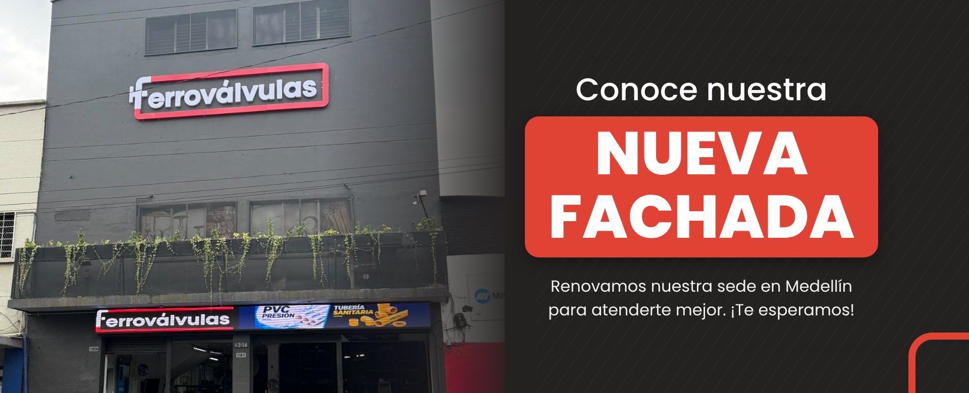 Ferroválvulas, tubería, válvulas y accesorios en Medellín
