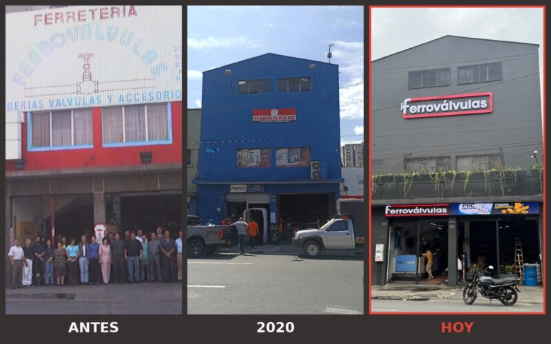 Estrenamos fachada: Ferrovalvulas 45 años dándonos la mano